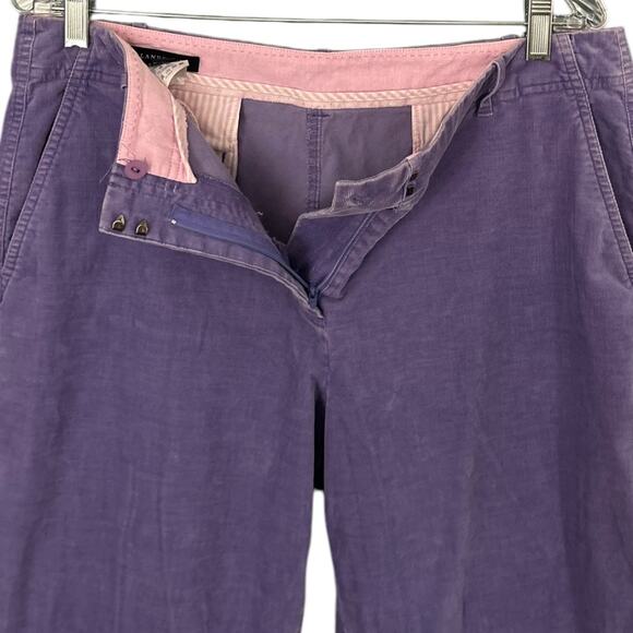 Lands’ End Woman's Micro Corduroy Boot-Cut Pant Size 14 Purple Classic Soft - Picture 3 of 8